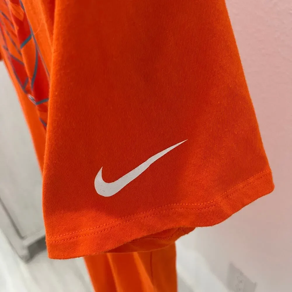Nike NFL Miami Dolphins Men’s Medium Orange Dri Fit Legend Icon Graphic T-Shirt